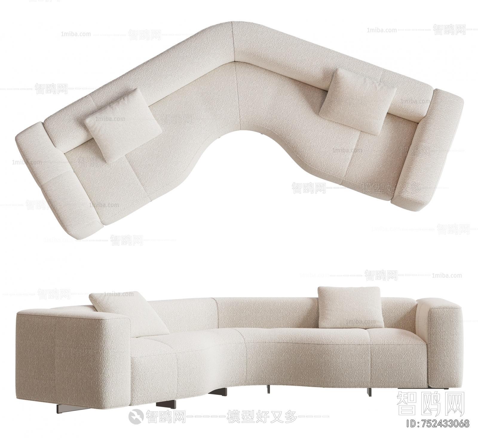 Modern Shaped Sofa