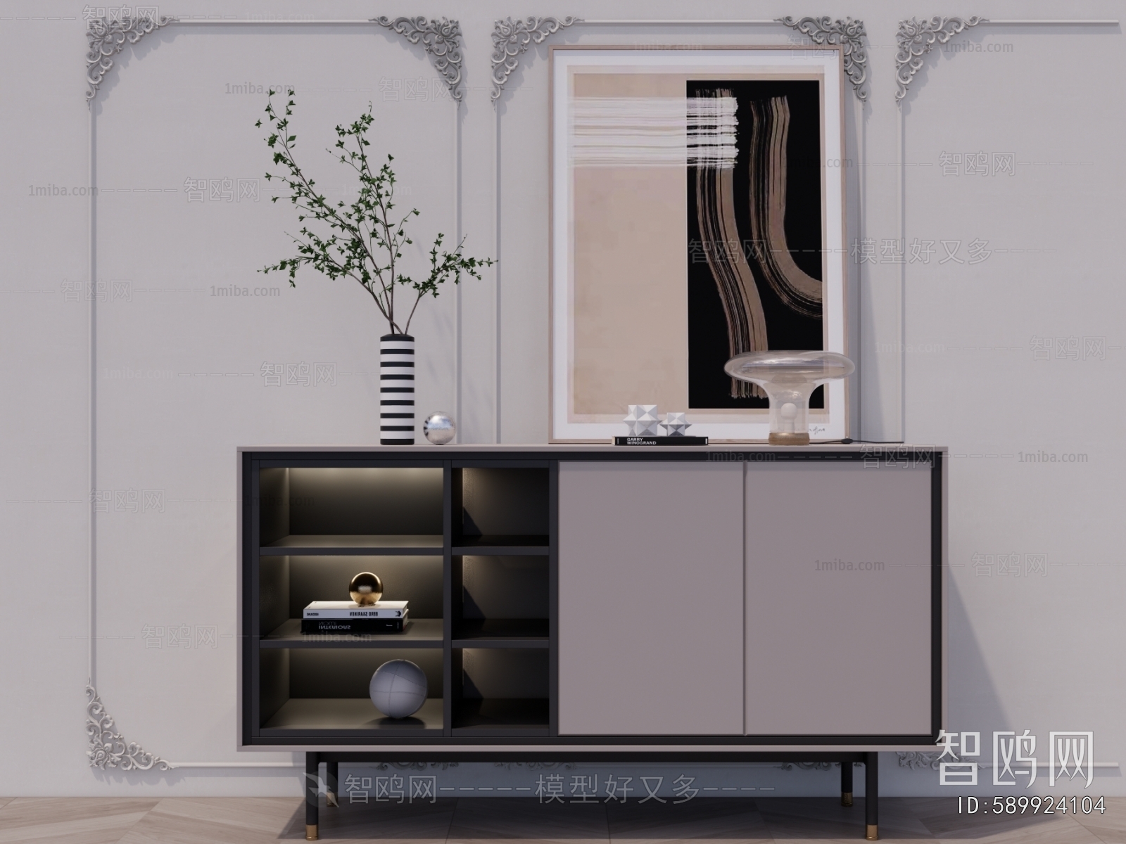 Modern Side Cabinet/Entrance Cabinet