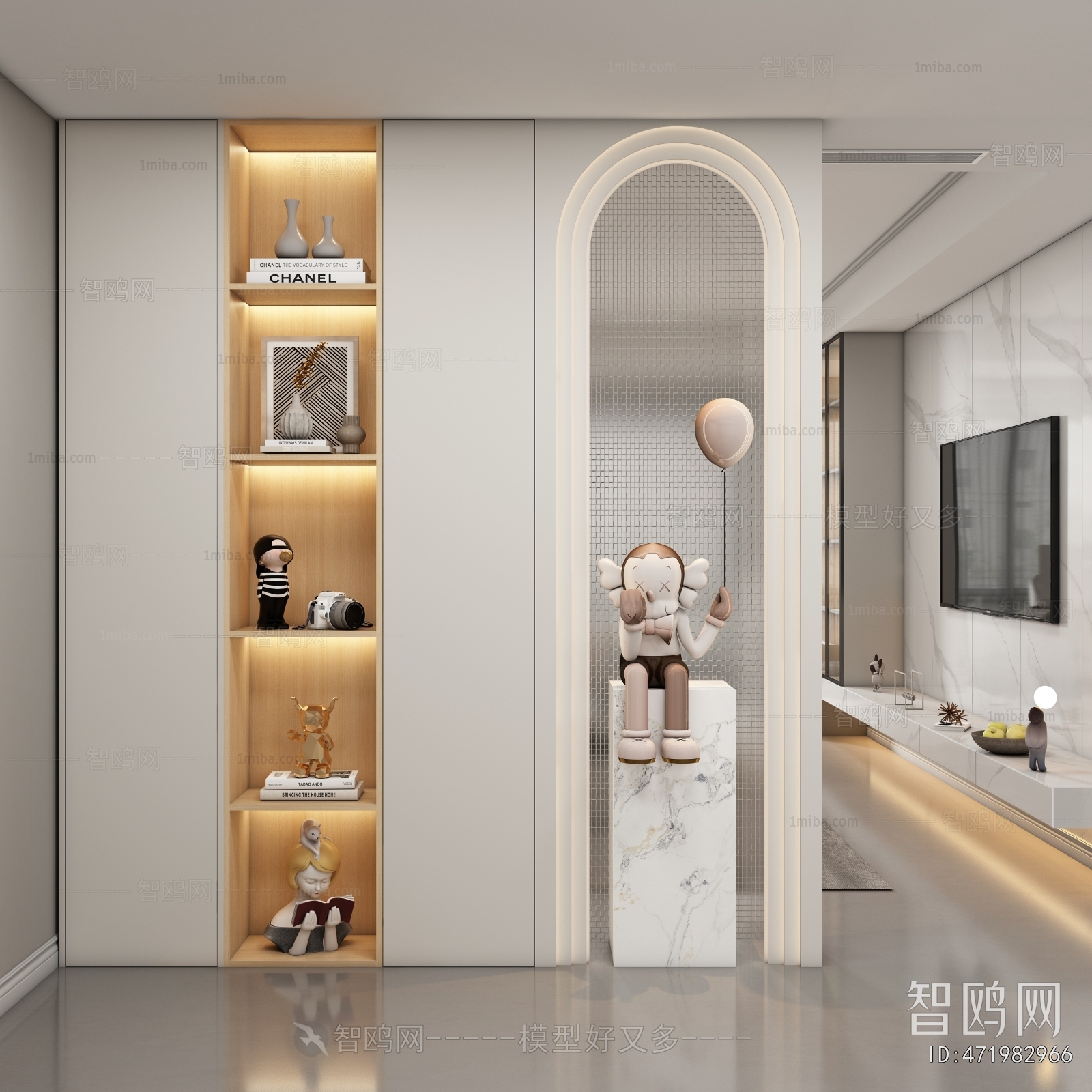 Modern Hallway