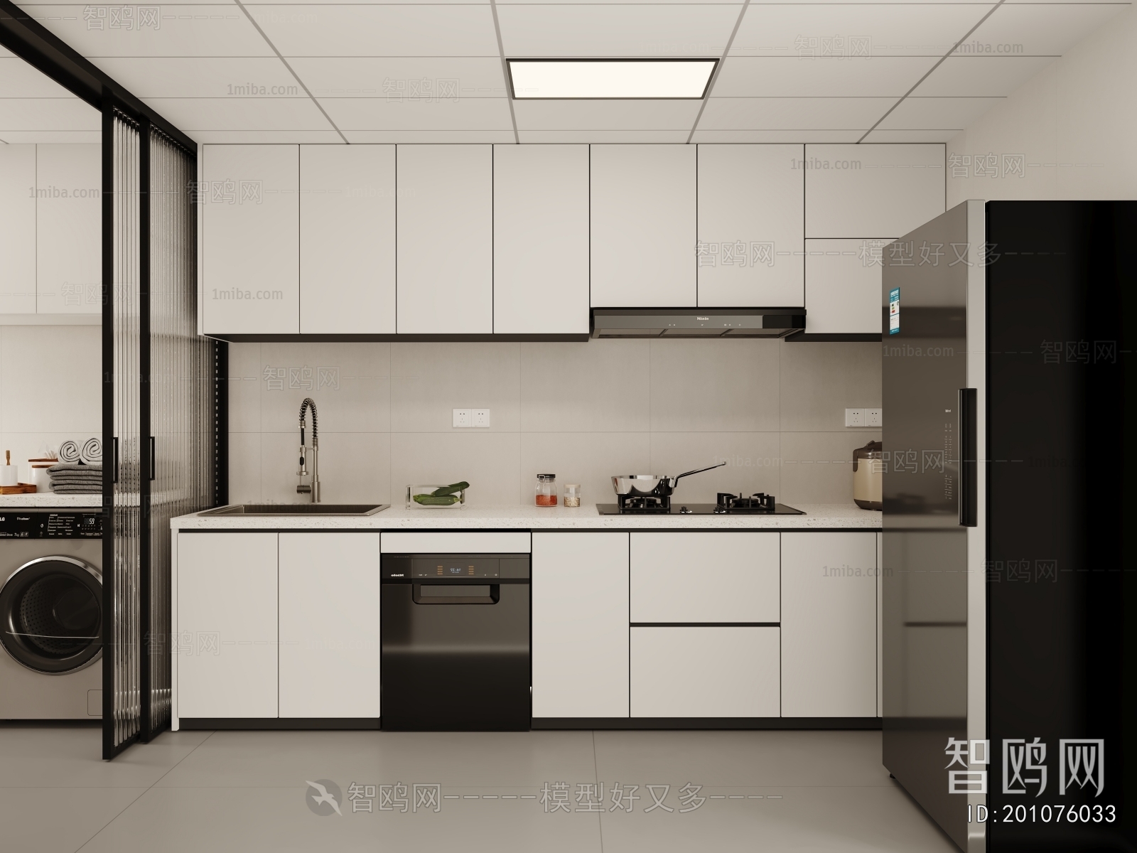 Modern The Kitchen