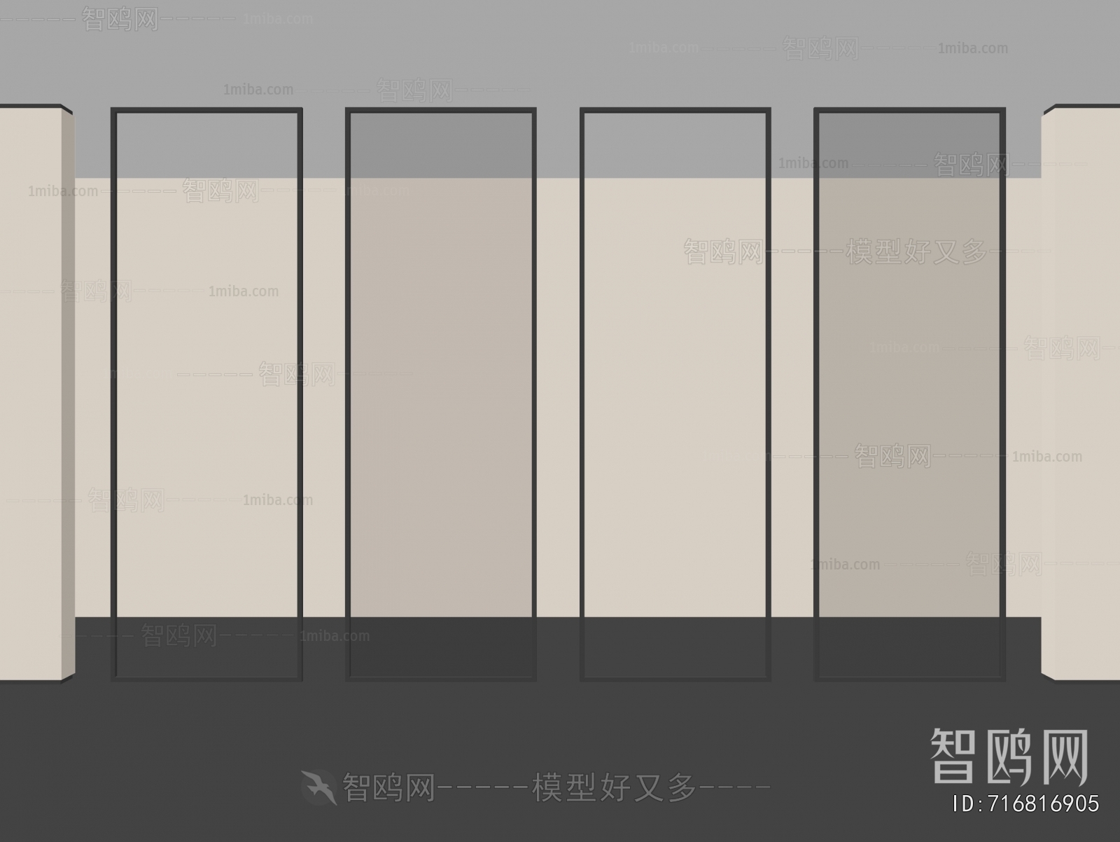 Modern Glass Screen Partition