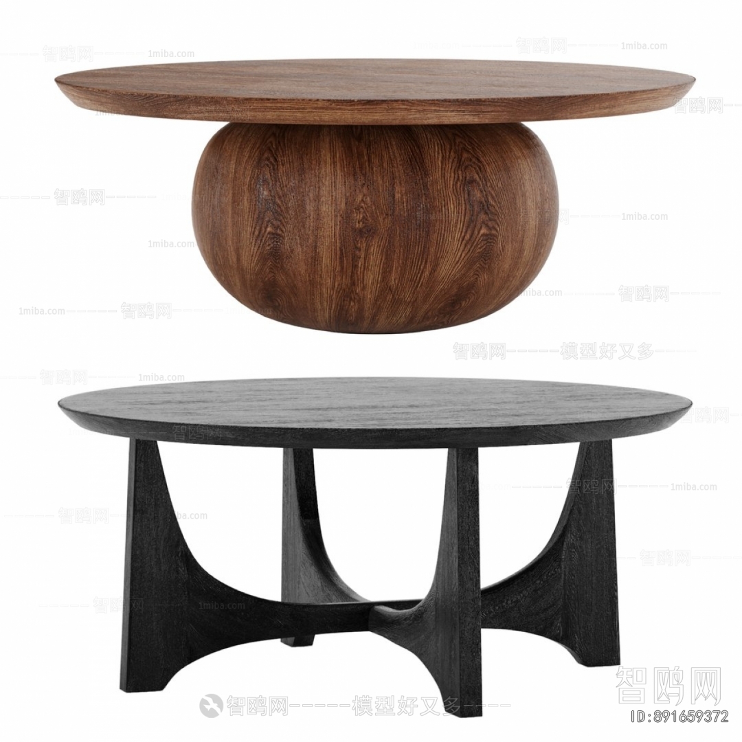 Wabi-sabi Style Dining Table