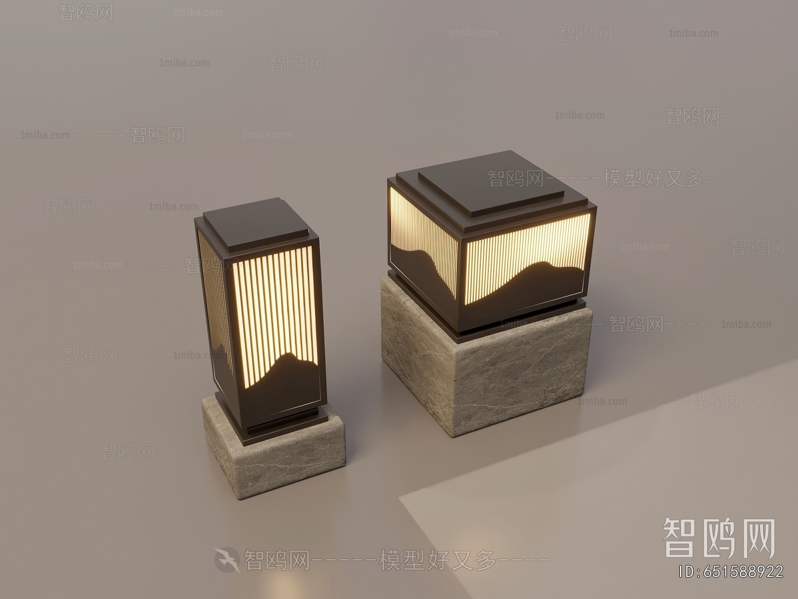 New Chinese Style Outdoor Light