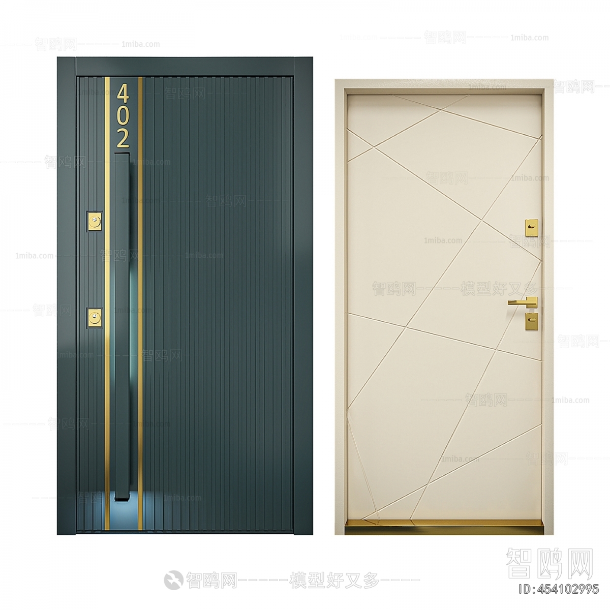 Modern Entrance Door