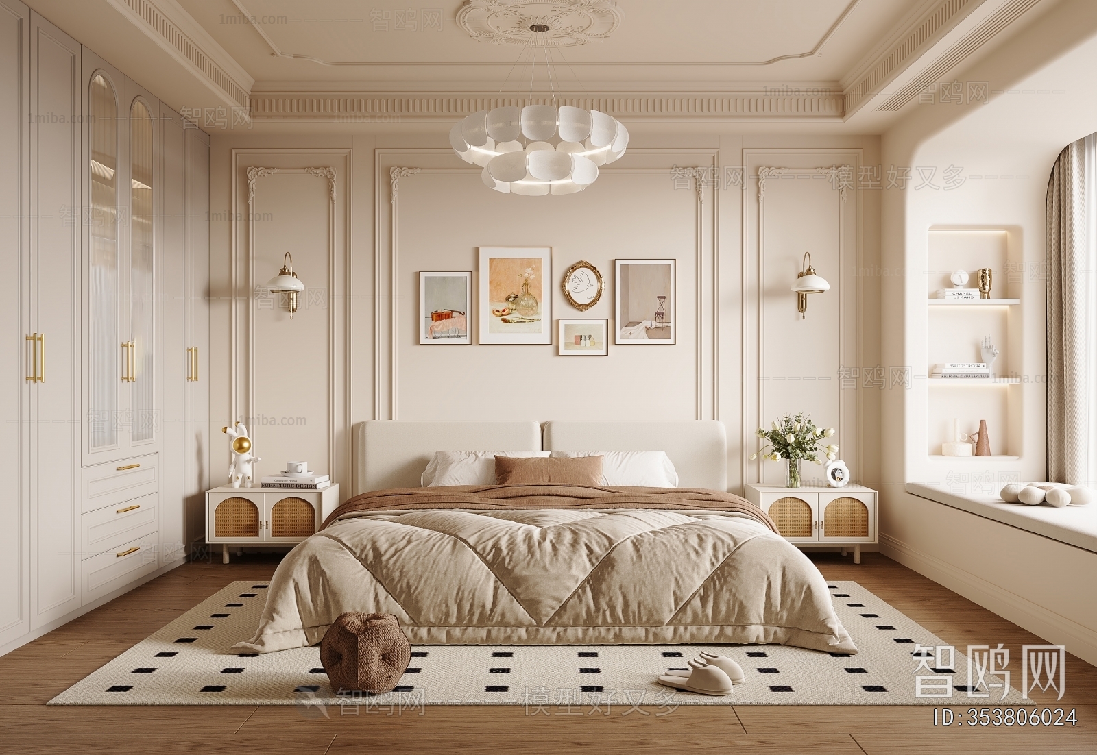 French Style Bedroom