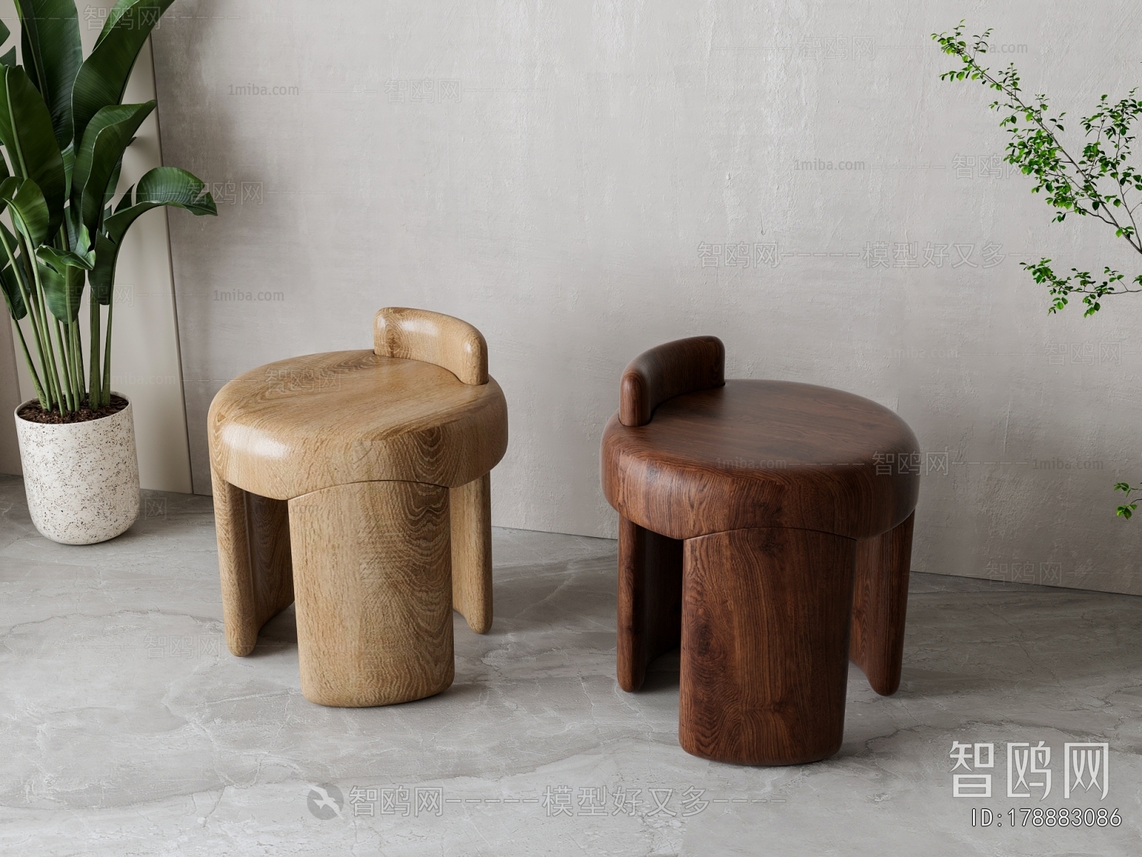 Nordic Style Stool