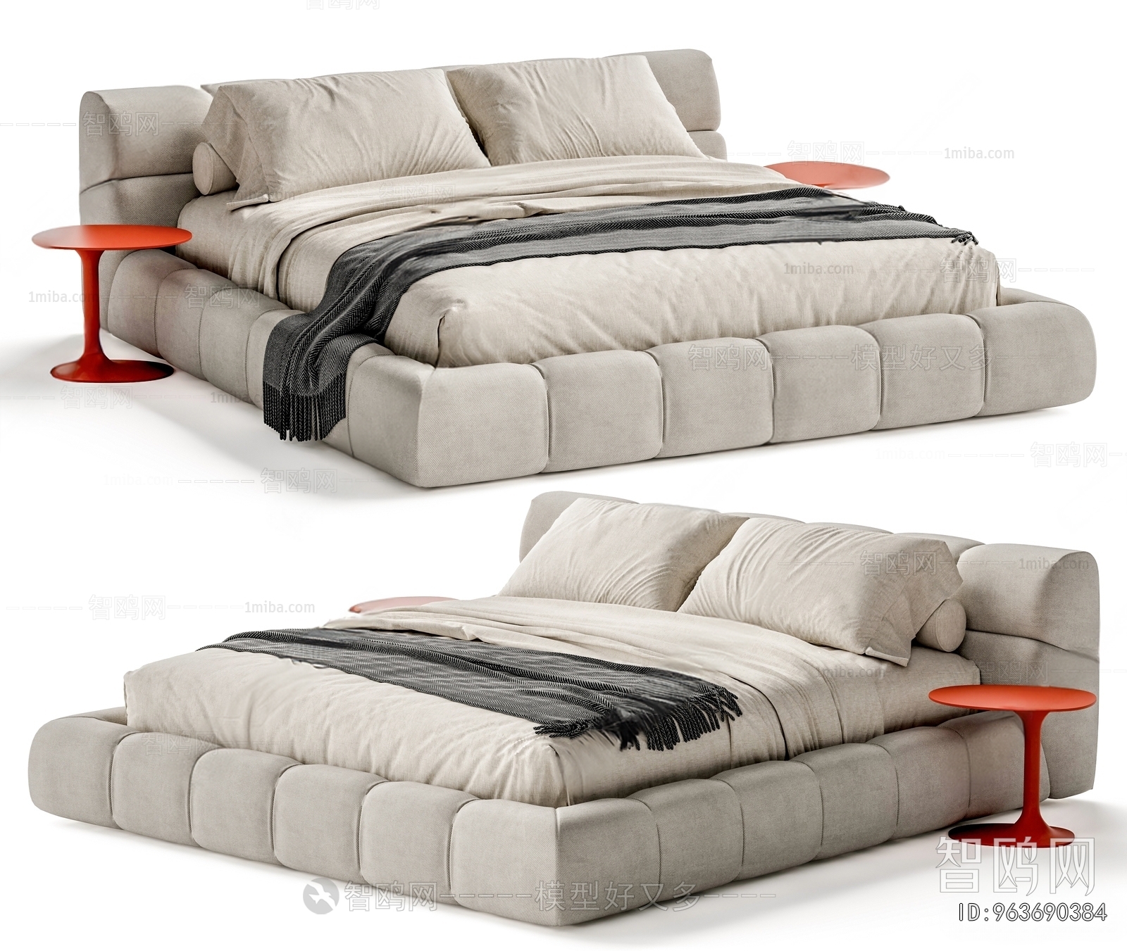 Modern Double Bed