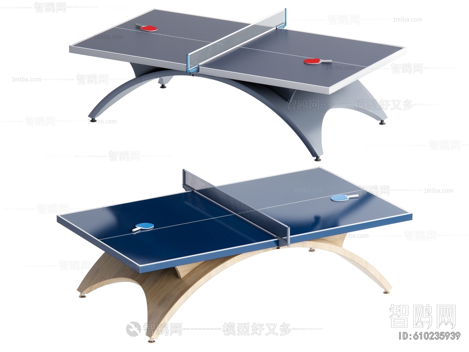 Modern Table-tennis Table