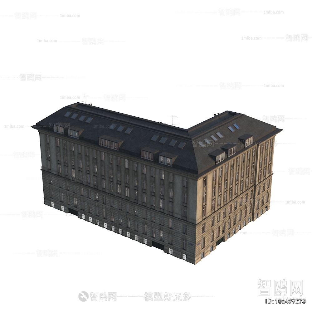 欧式复古建筑外观