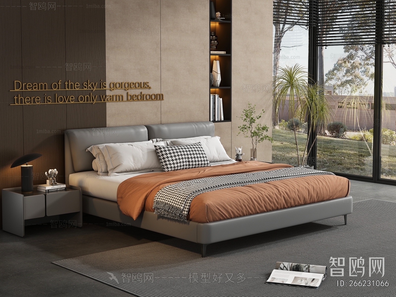 Modern Double Bed