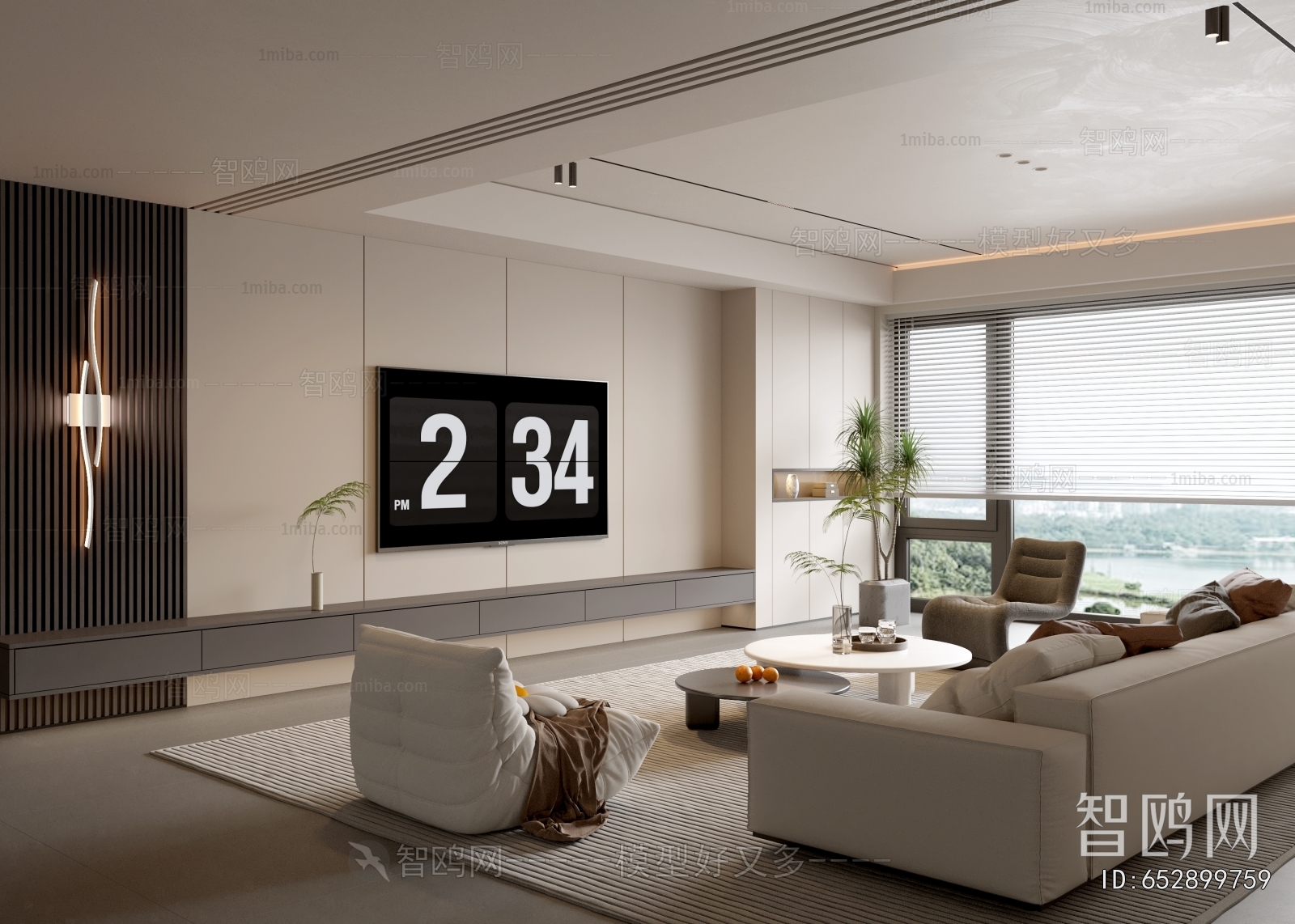 Modern A Living Room