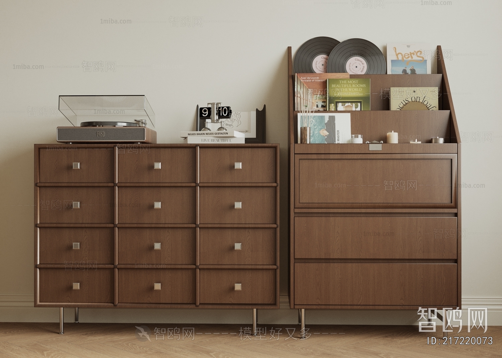 Wabi-sabi Style Side Cabinet/Entrance Cabinet