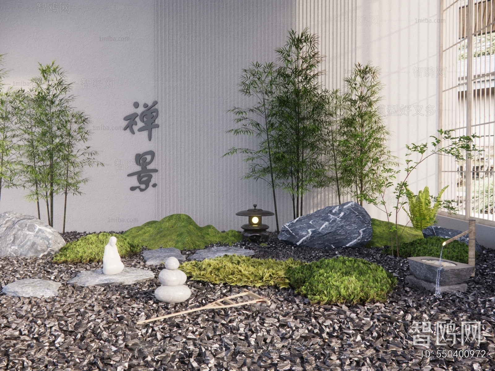 New Chinese Style Plant Landscaping