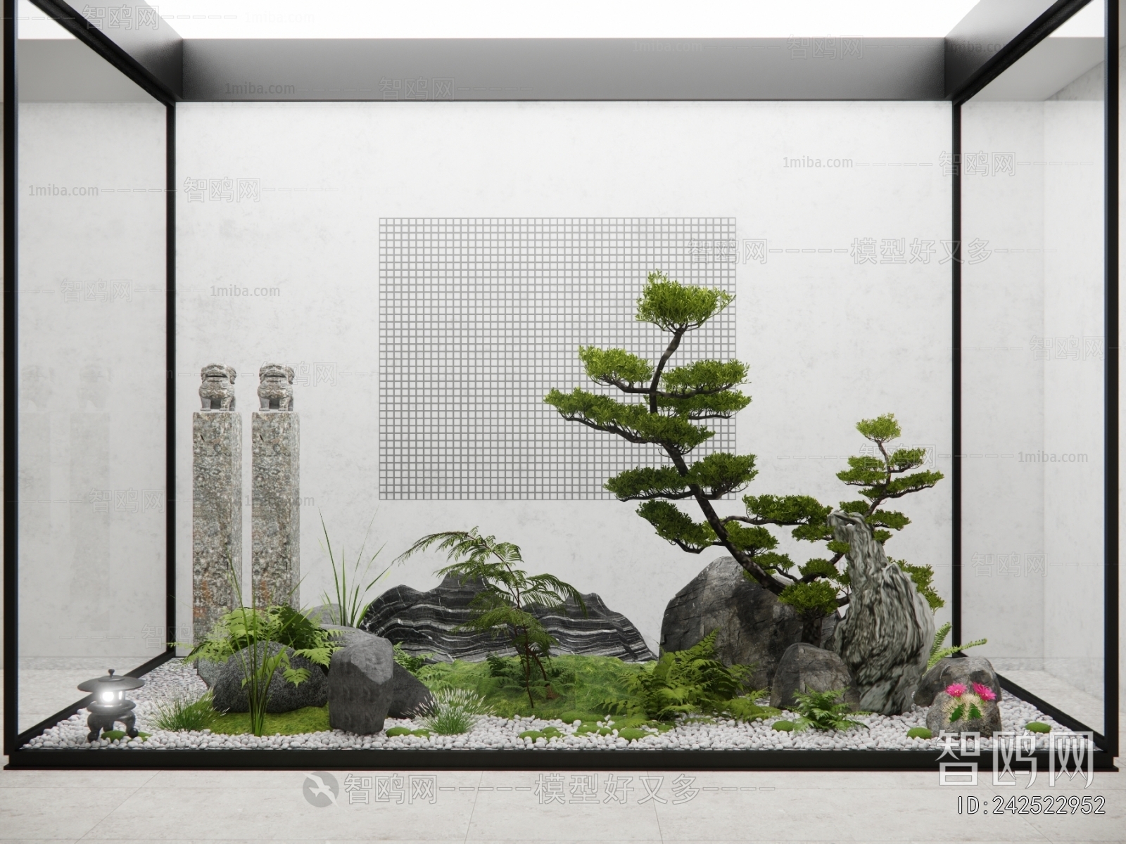 New Chinese Style Plant Landscaping