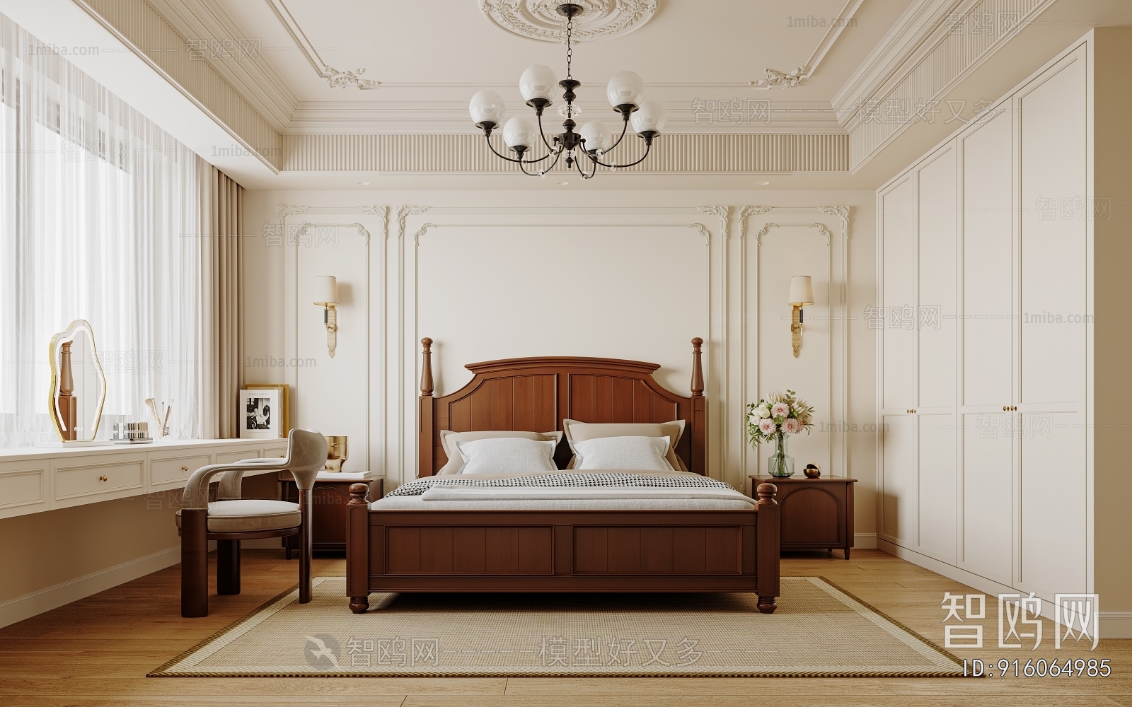 French Style Bedroom