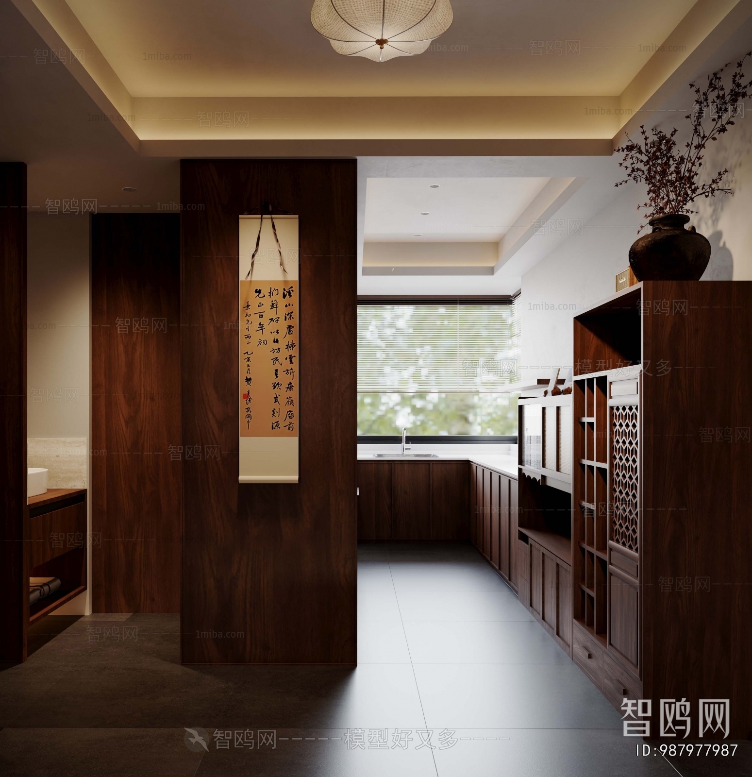 New Chinese Style The Kitchen