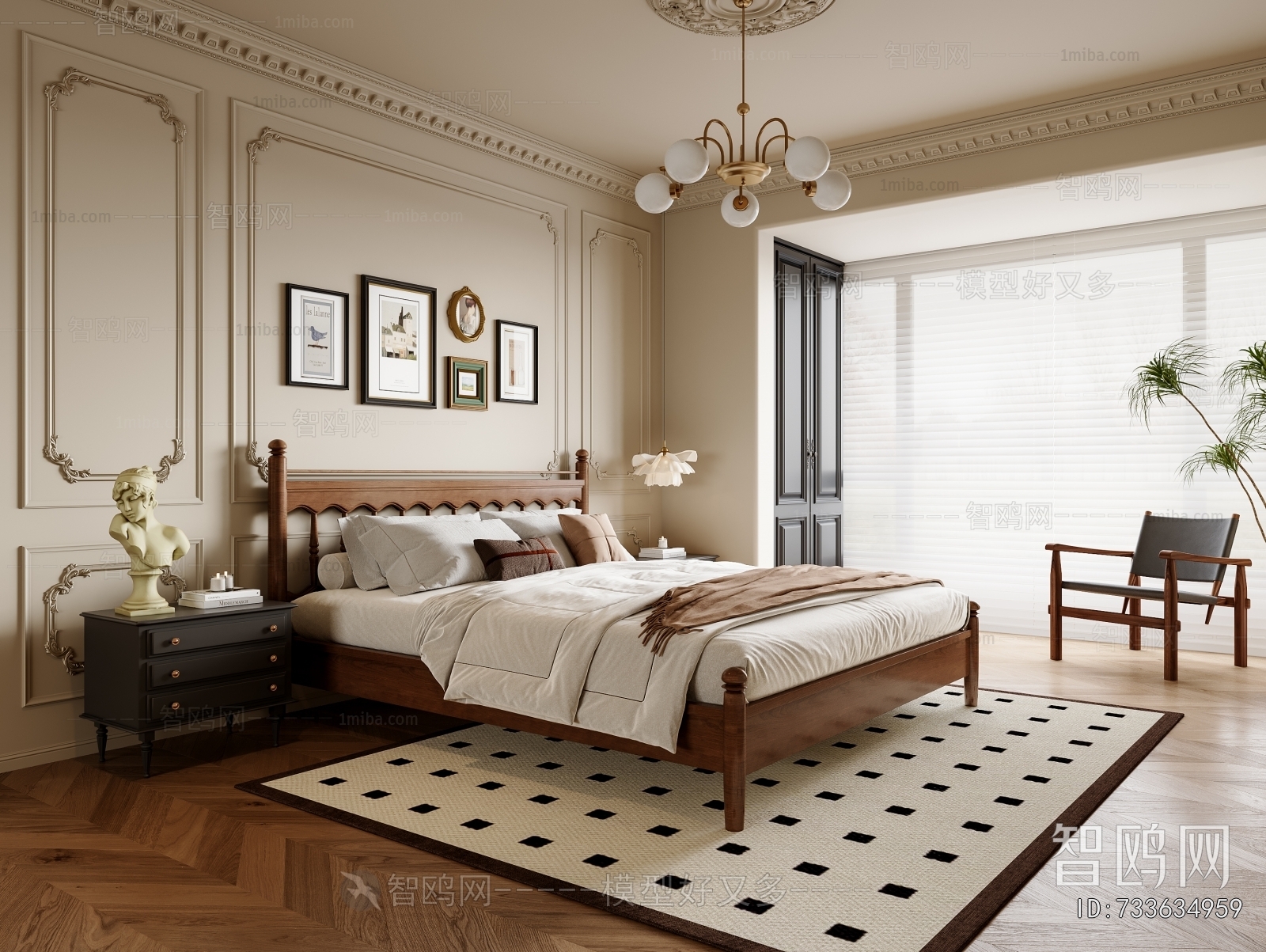 French Style Bedroom