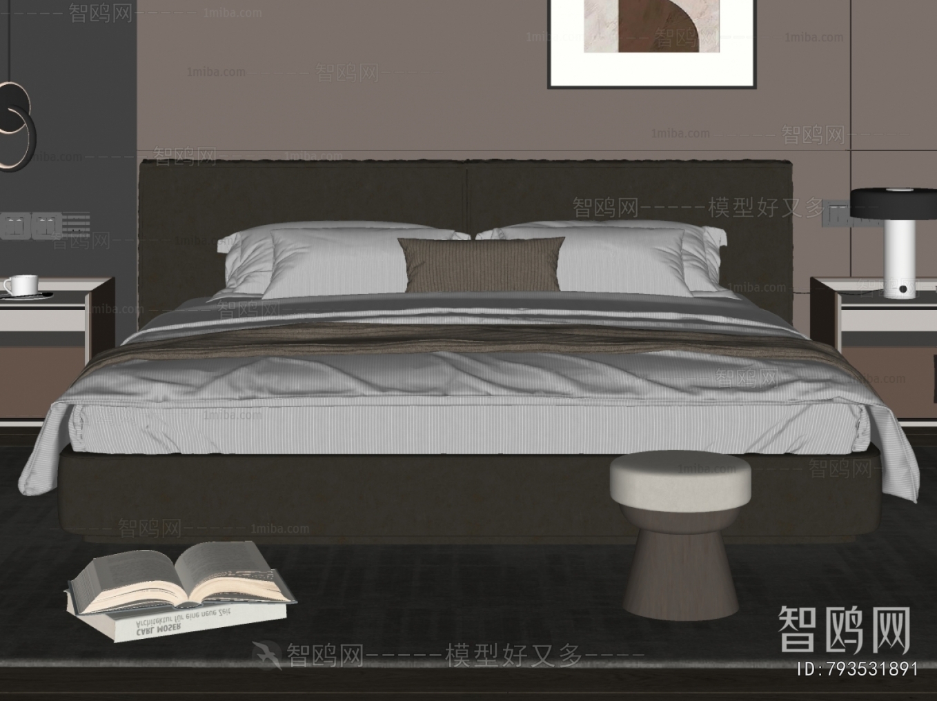 Modern Double Bed