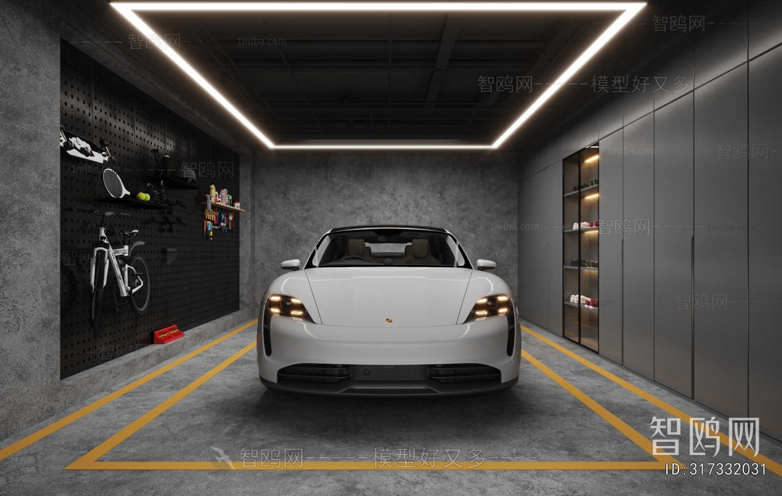 Modern Underground Garage