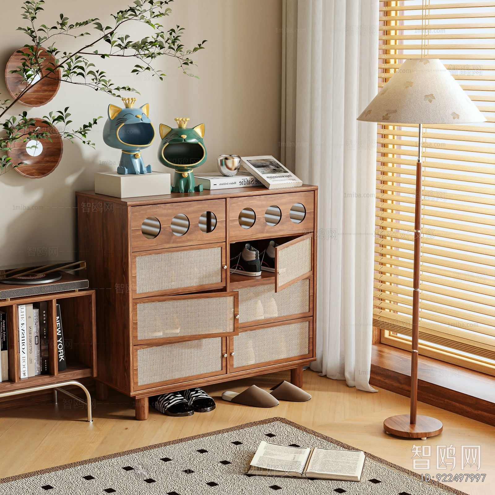 Modern Shoe Cabinet