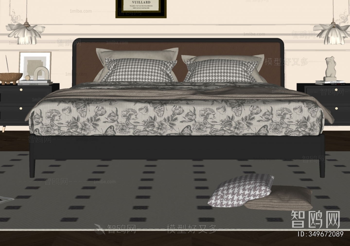 French Style Double Bed