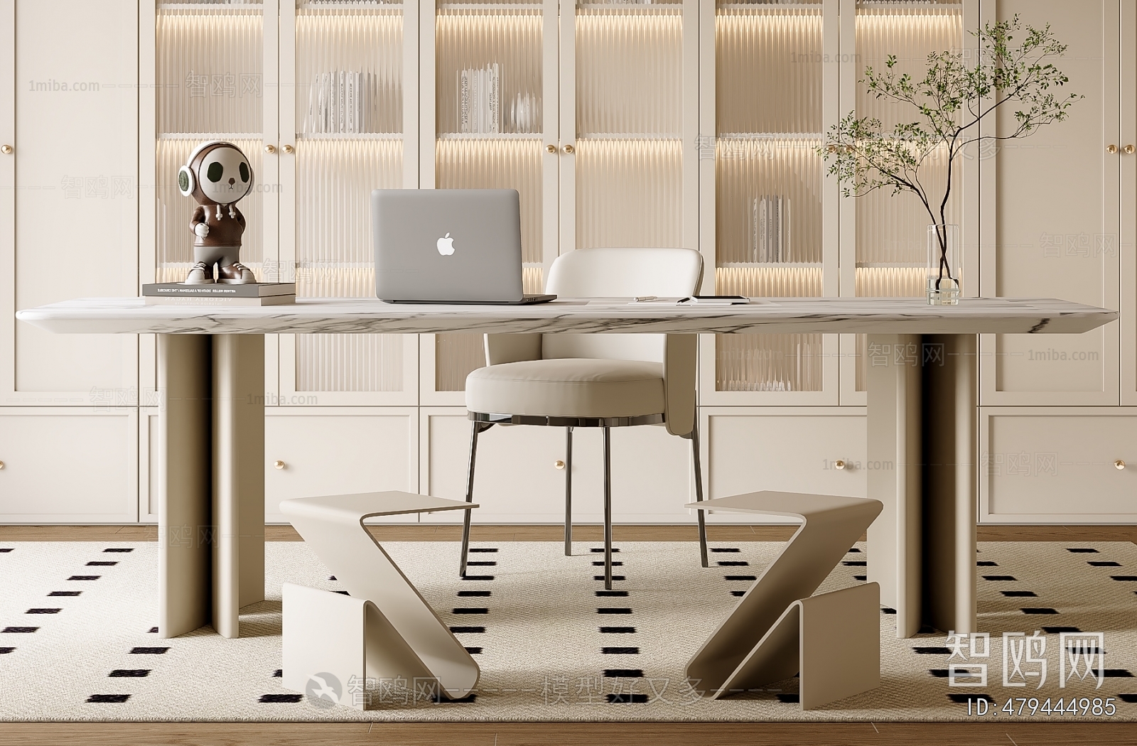 Modern Computer Desk And Chair