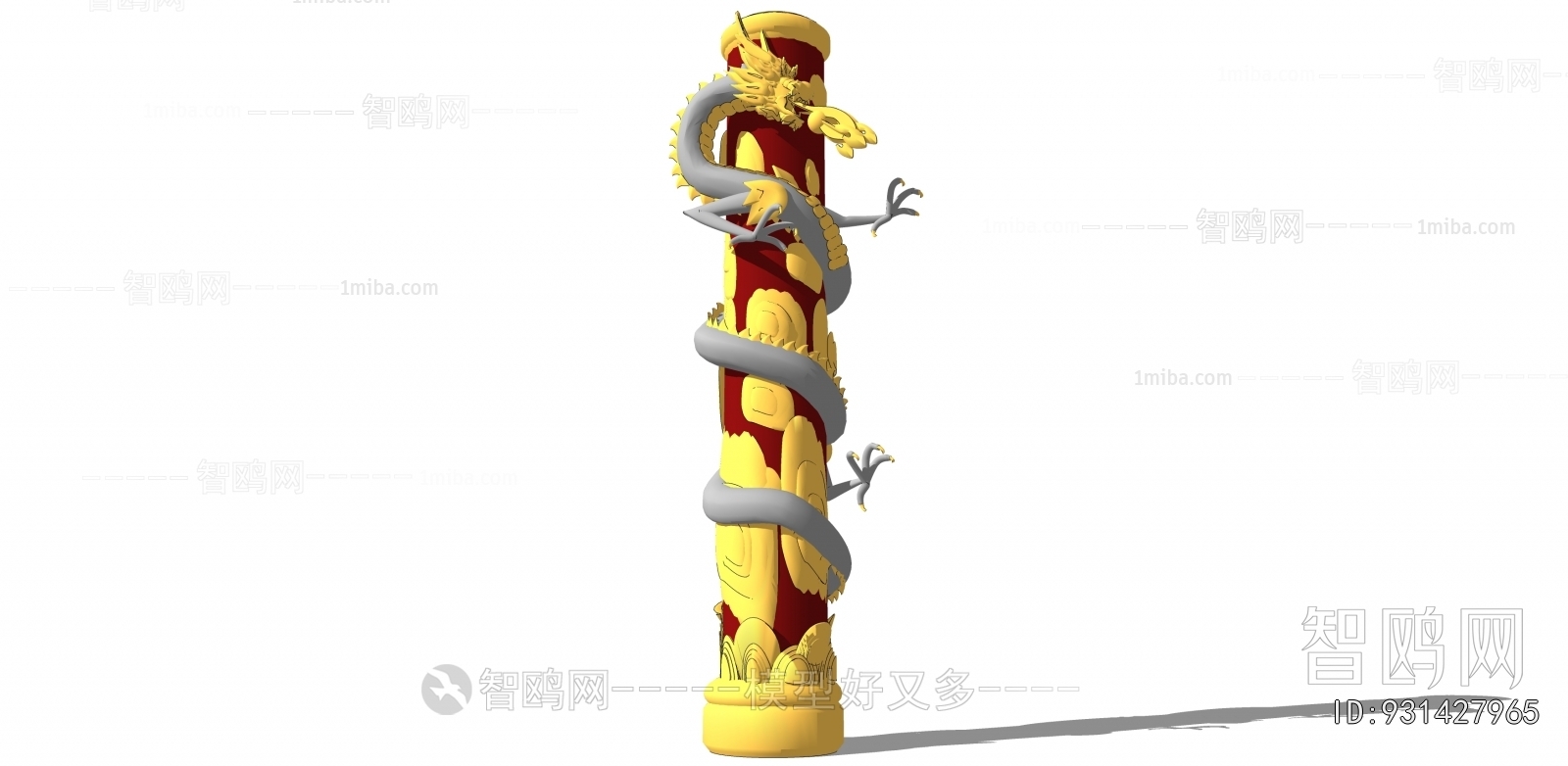 Chinese Style Column