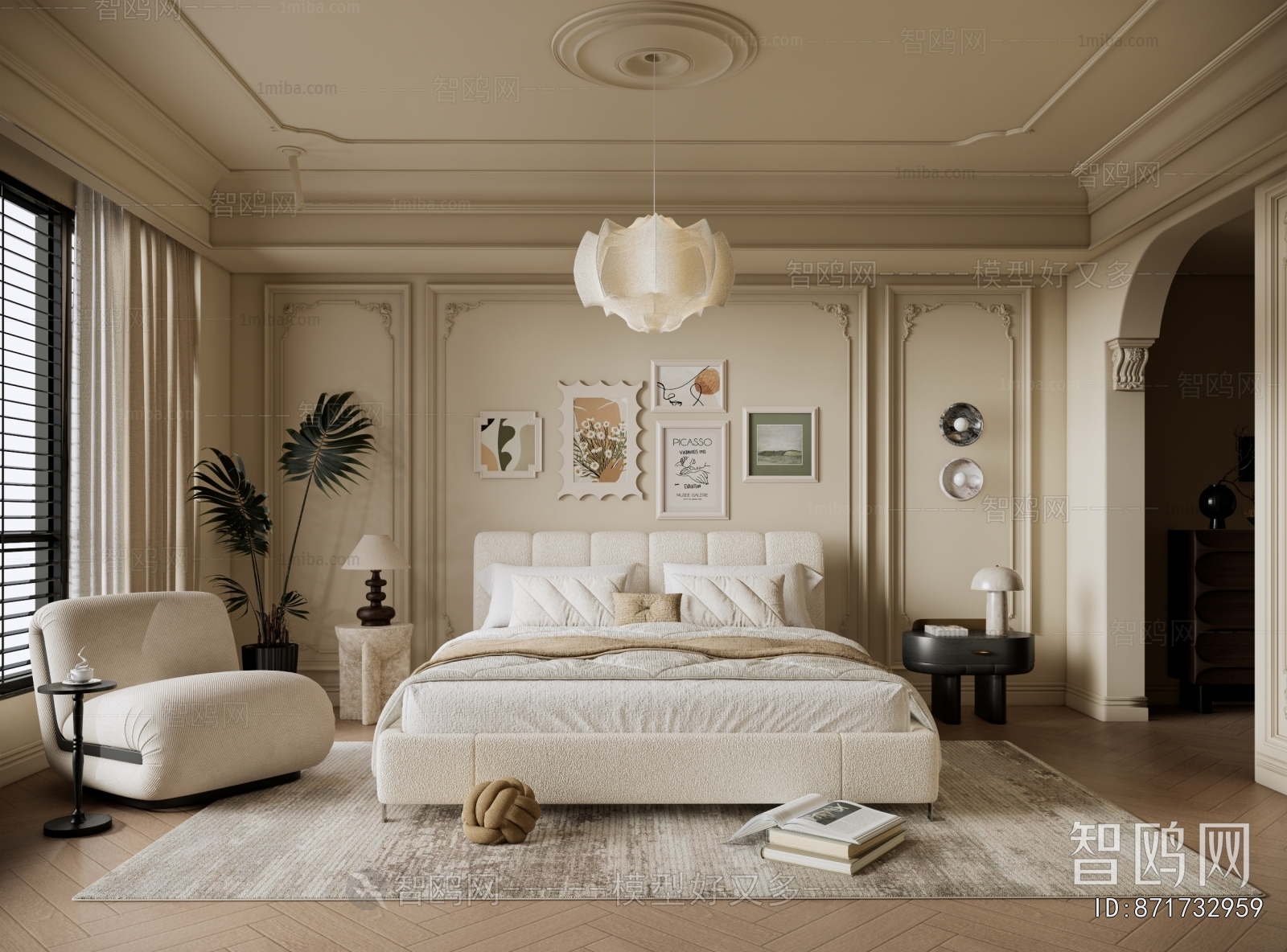 French Style Bedroom