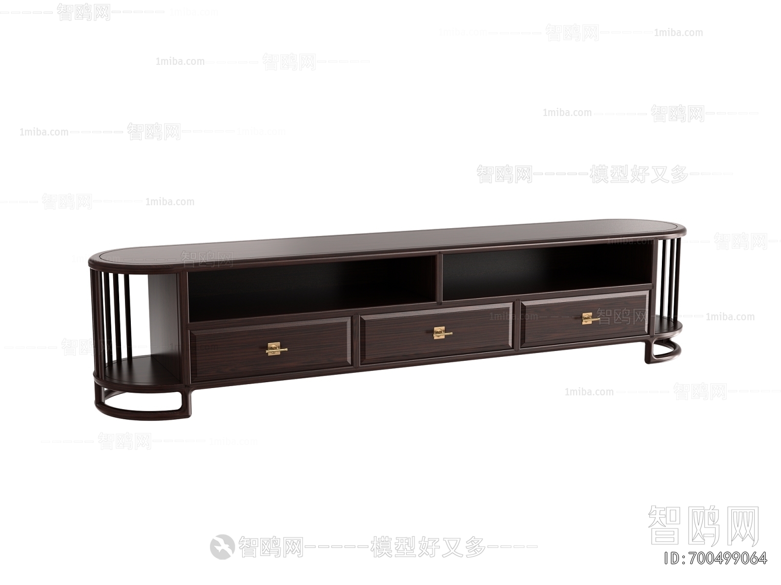 New Chinese Style TV Cabinet