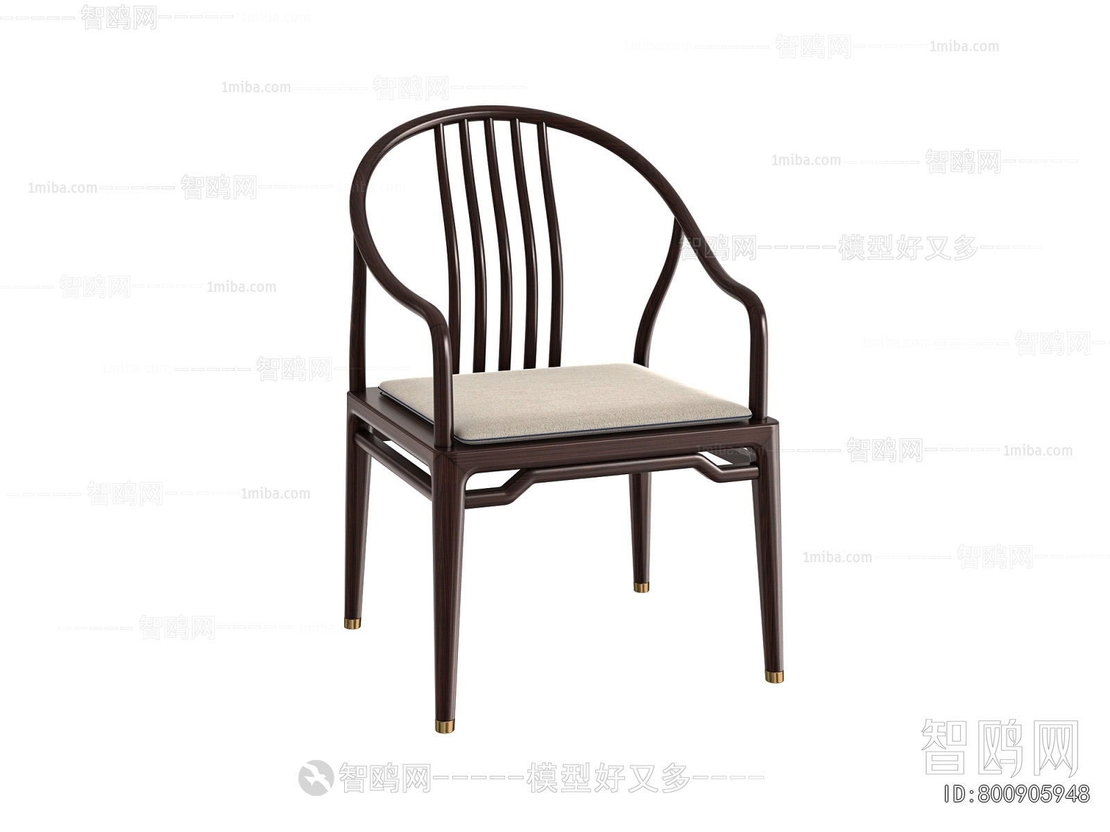 New Chinese Style Lounge Chair