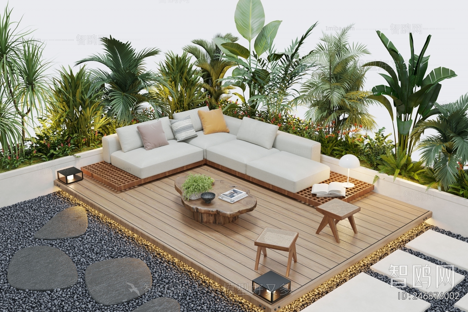 Modern Outdoor Sofa