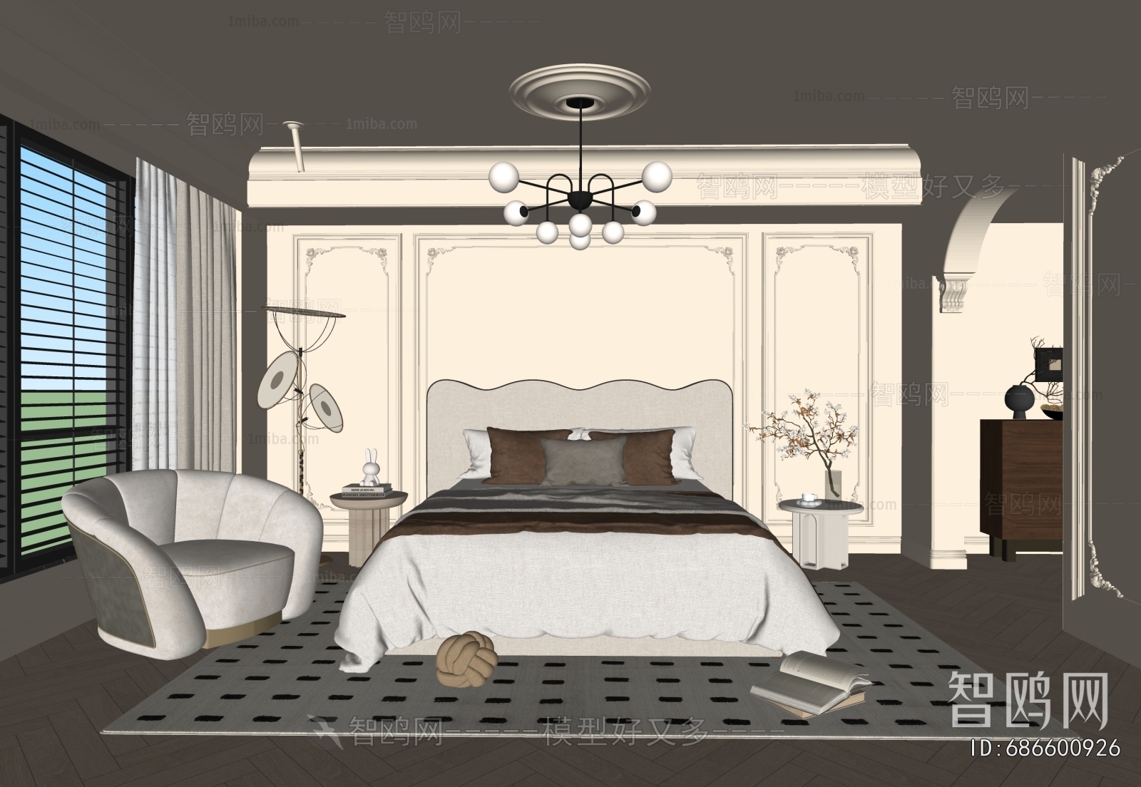 French Style Bedroom