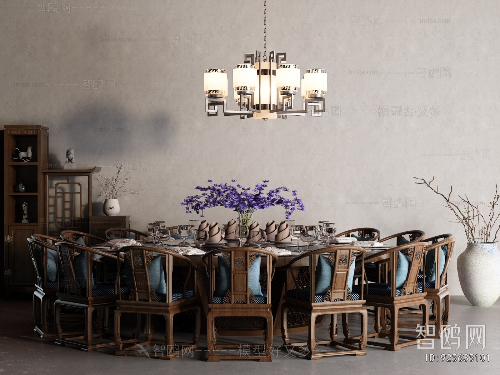 New Chinese Style Dining Table And Chairs