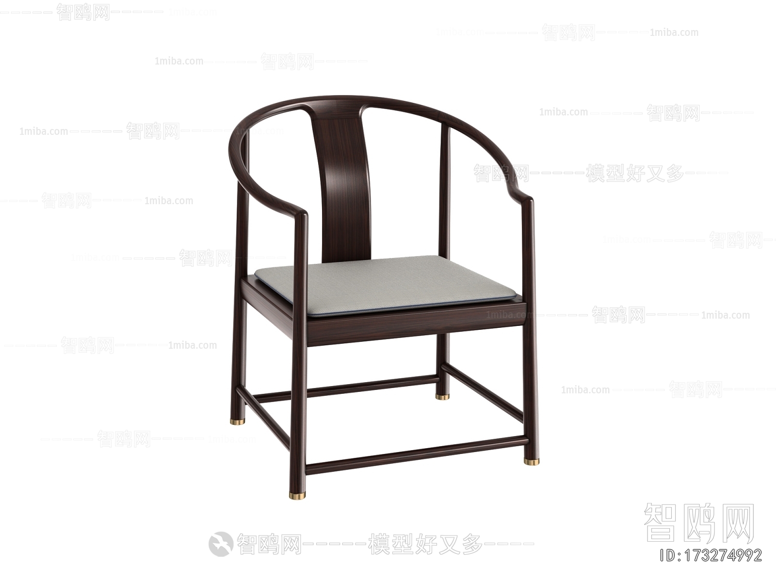 New Chinese Style Lounge Chair