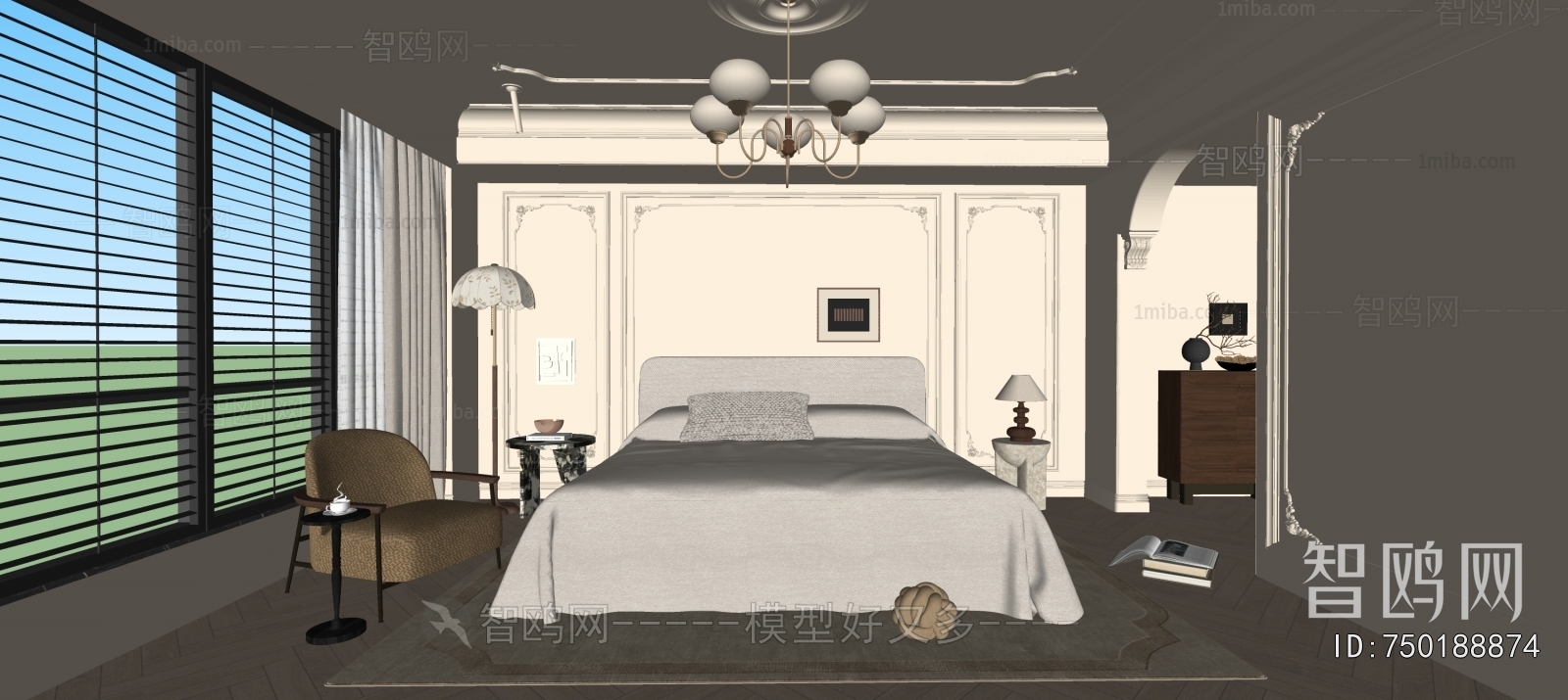 French Style Bedroom