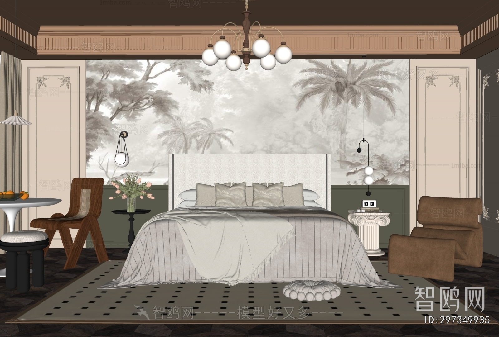 French Style Bedroom