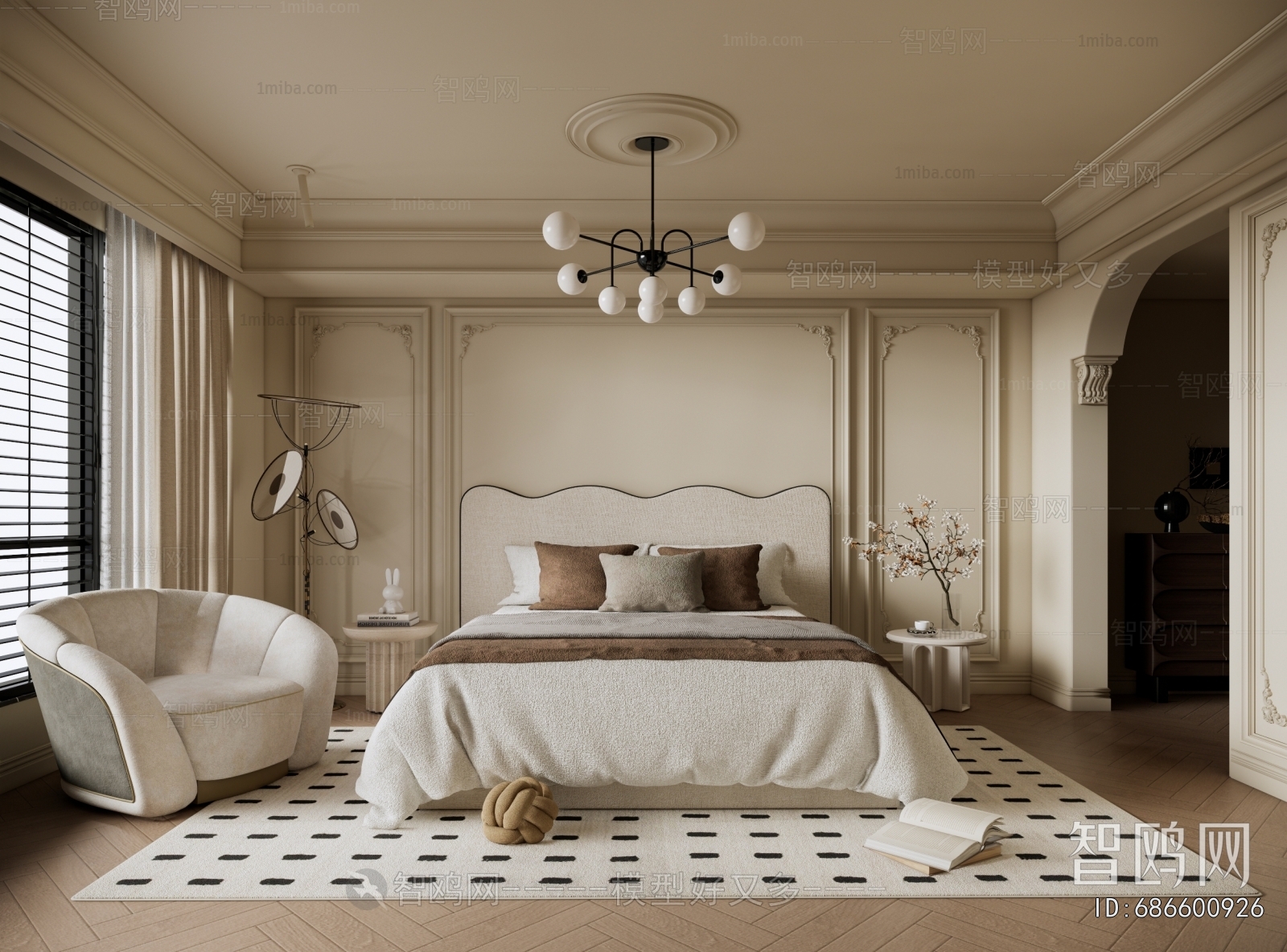 French Style Bedroom