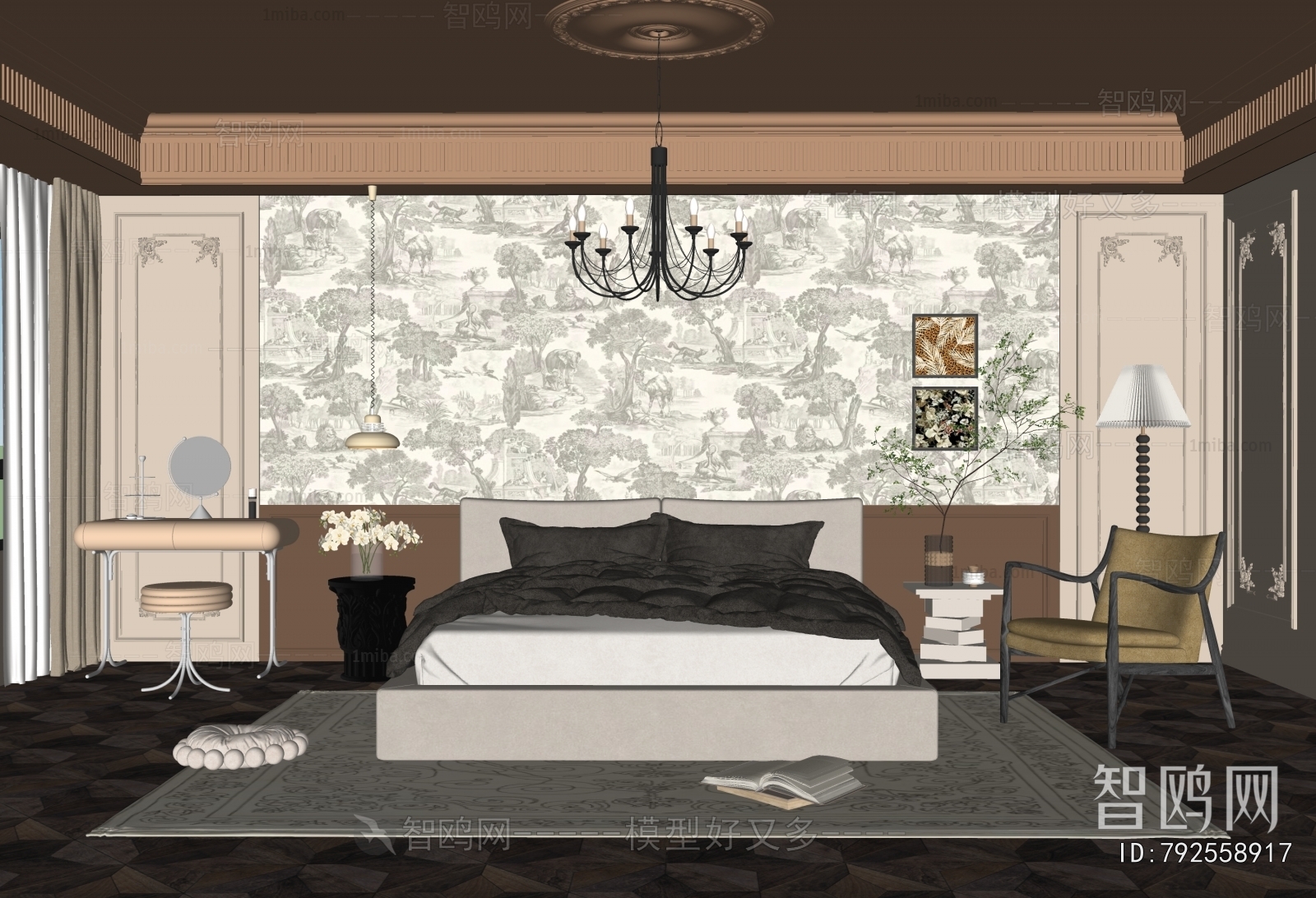 French Style Bedroom