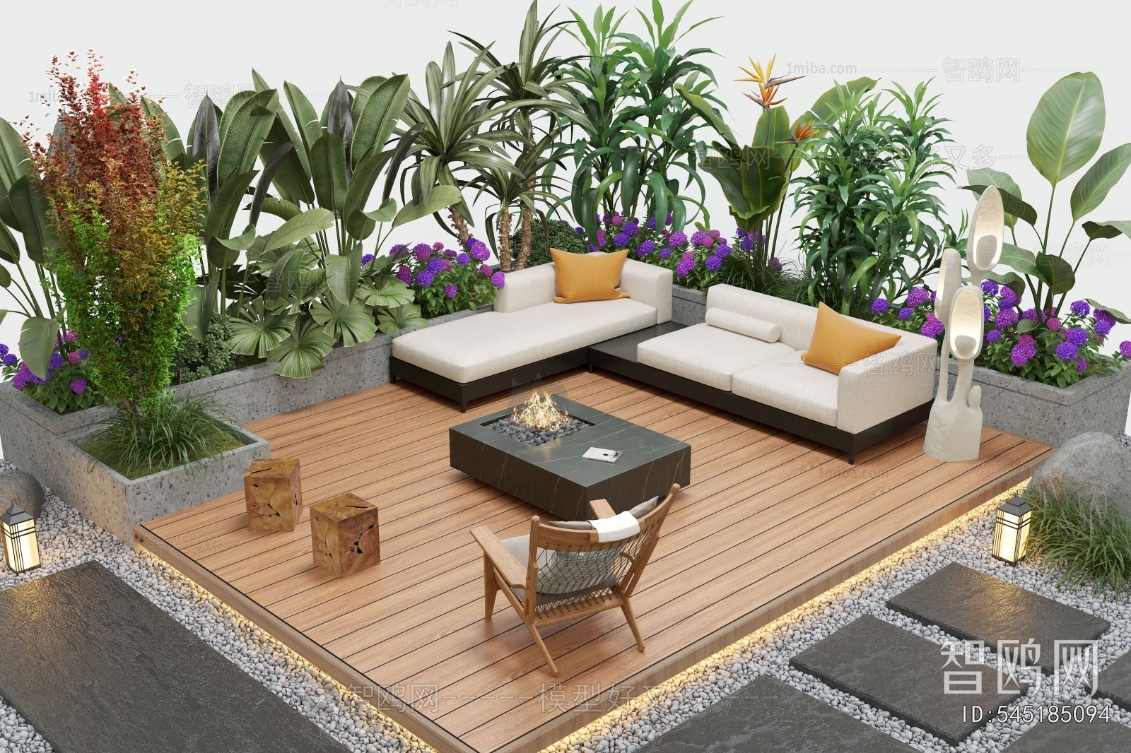 Modern Outdoor Sofa