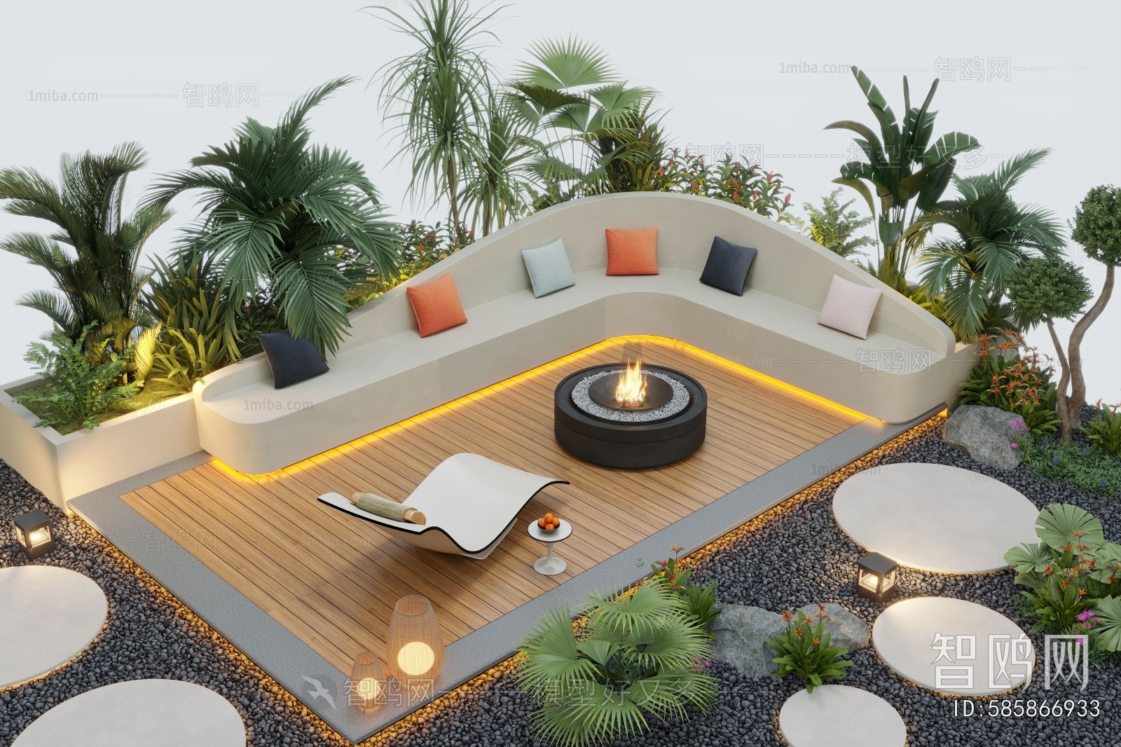 Modern Outdoor Sofa