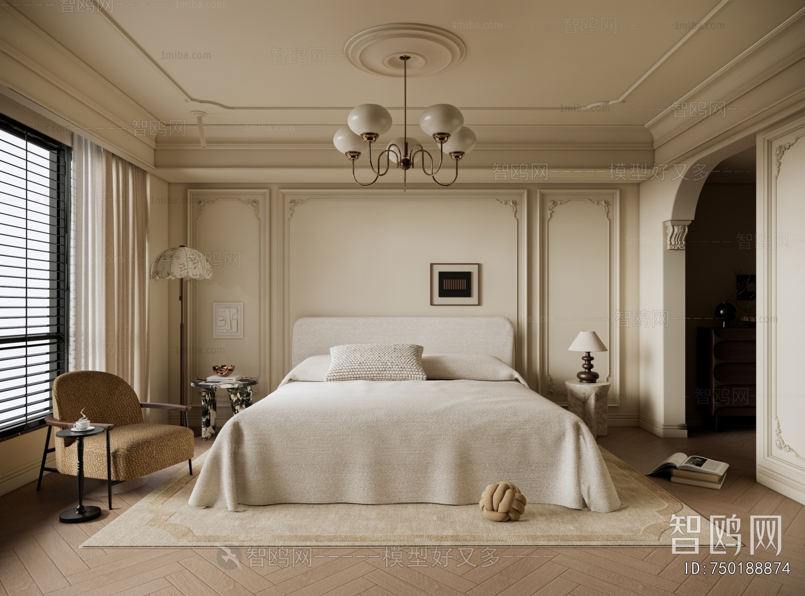 French Style Bedroom