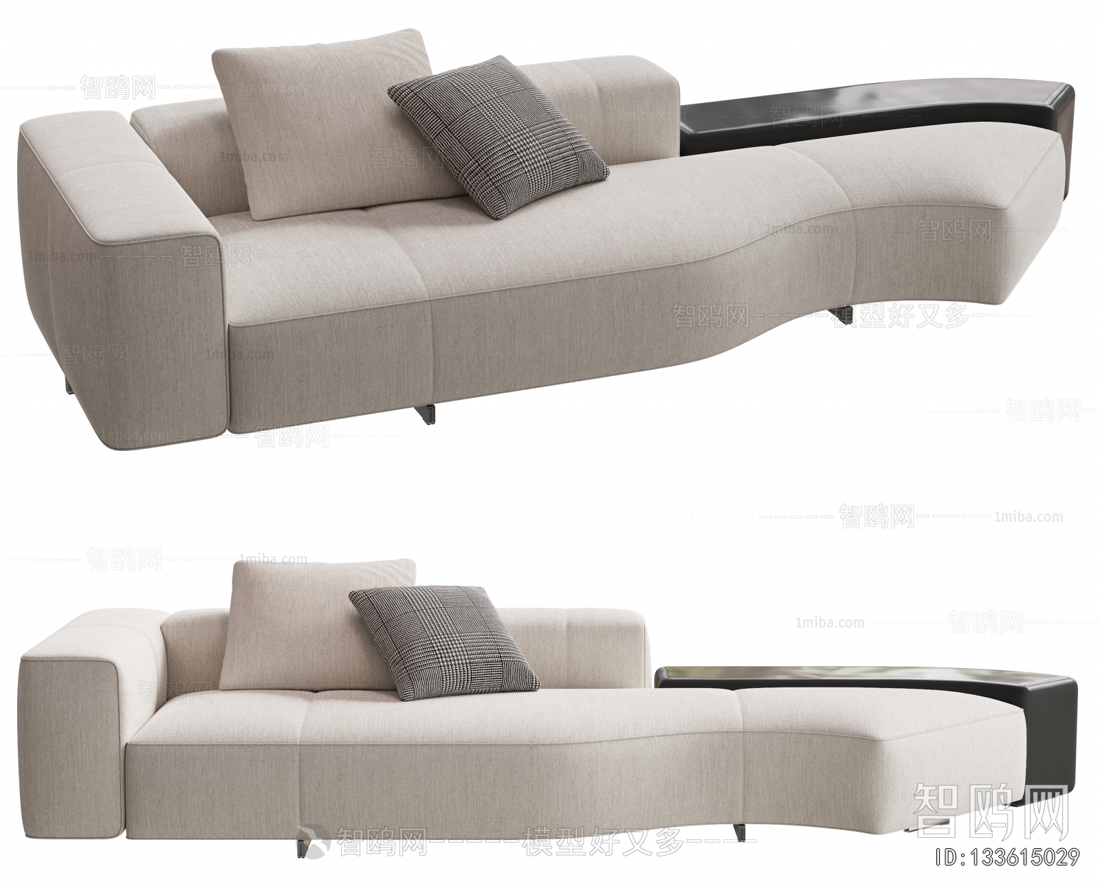 Modern Shaped Sofa