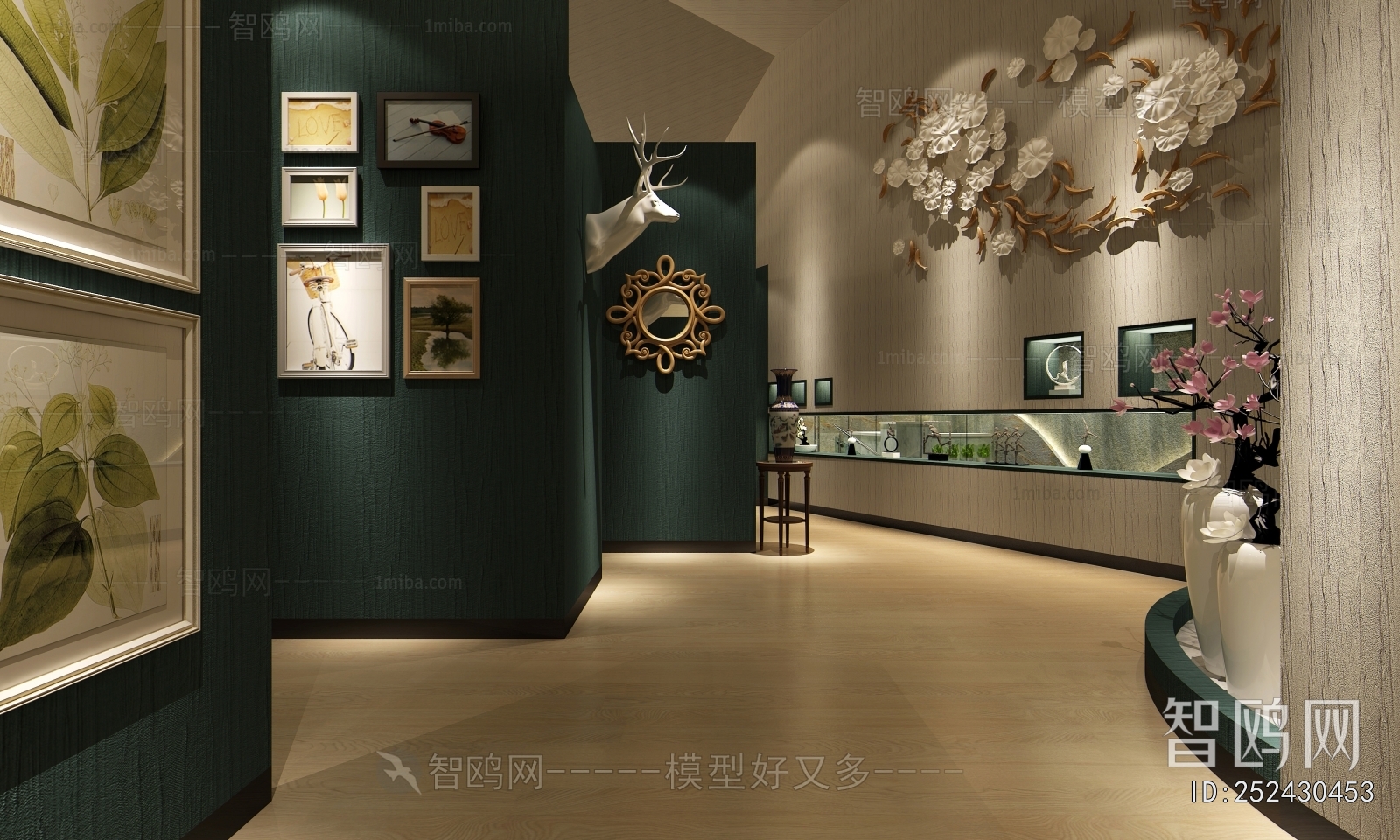 New Chinese Style Exhibition Hall