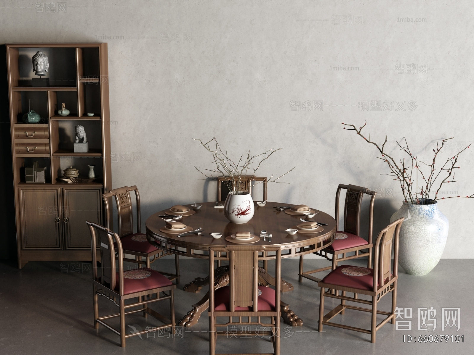 New Chinese Style Dining Table And Chairs