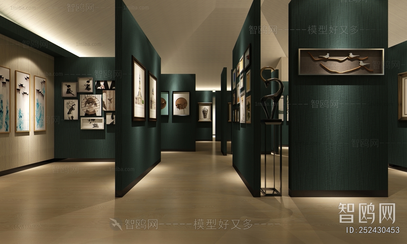 New Chinese Style Exhibition Hall