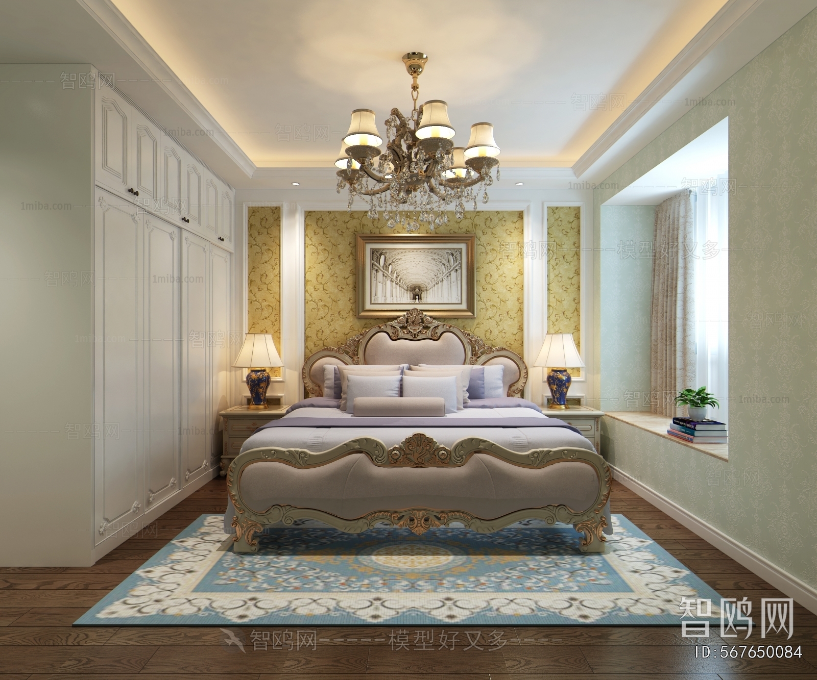 European Style Bedroom