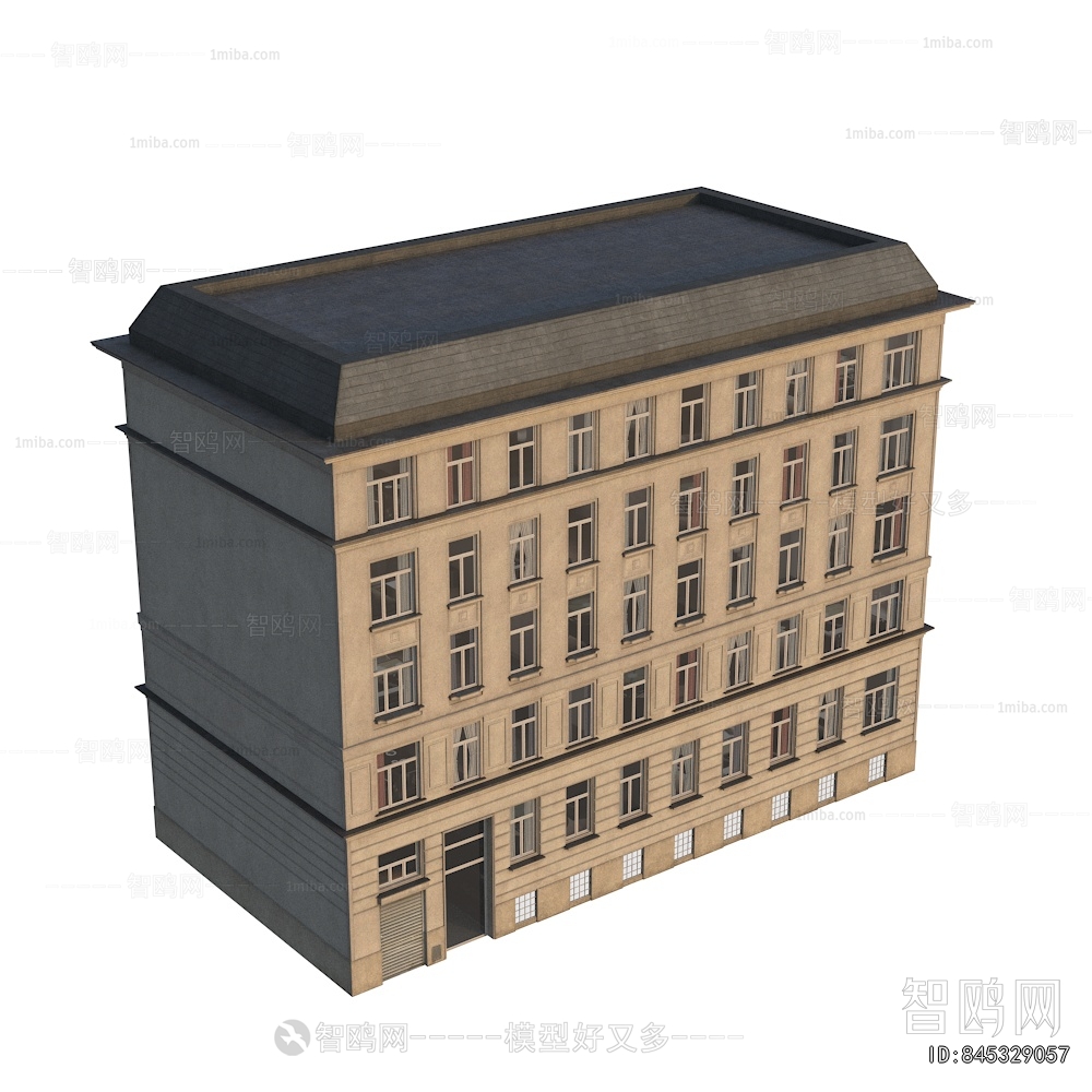 European Style Retro Style Building Appearance