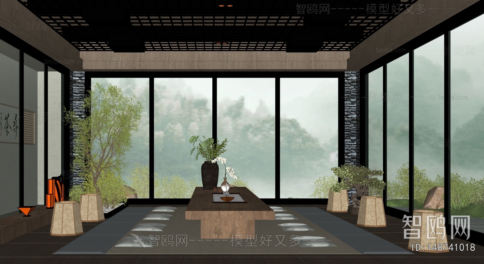 New Chinese Style Tea House