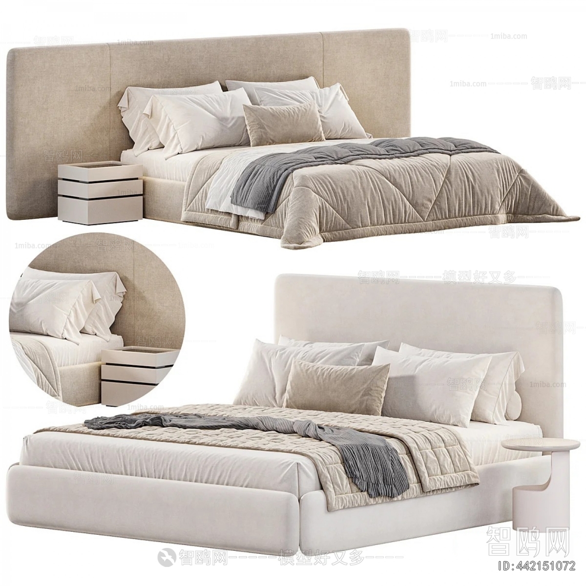 Modern Double Bed