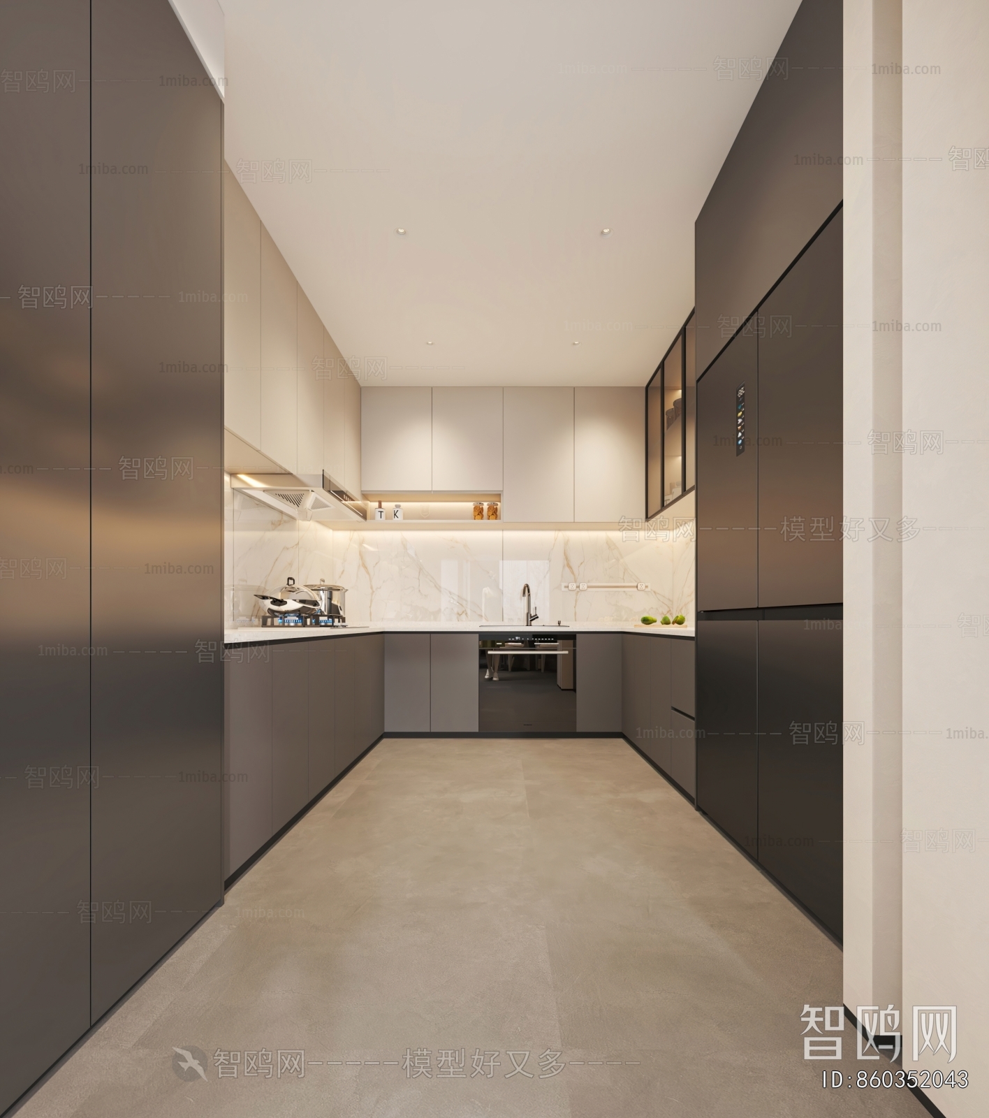 Modern The Kitchen